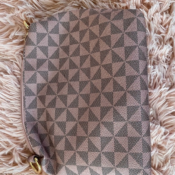 NEW!!! Monogram See-Through 3-in-1 Satchel Set- Pink - Picture 4 of 7